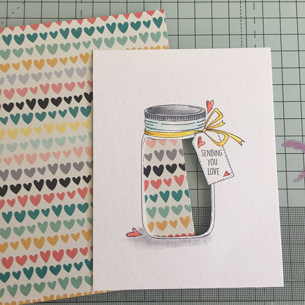 Stamping Bella Stamp It Saturday: Create a Heart Confetti Shaker Card with Sandiebella!