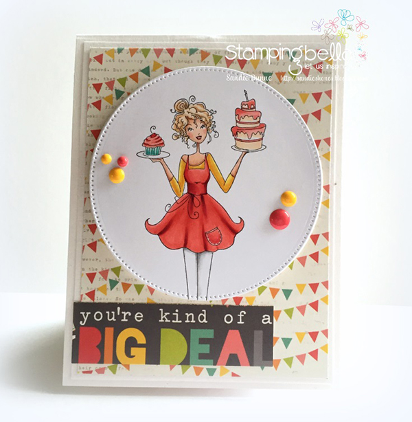 Stamping Bella DT Thursday Create a Twist and Pop Card with Sandiebella