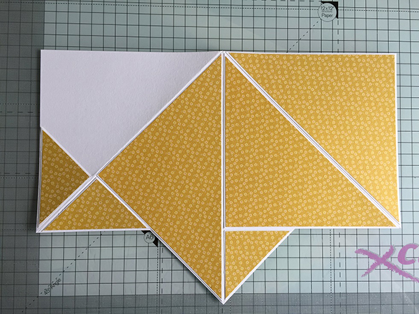 Stamping Bella DT Thursday: Make a Triangle Card with Sandiebella