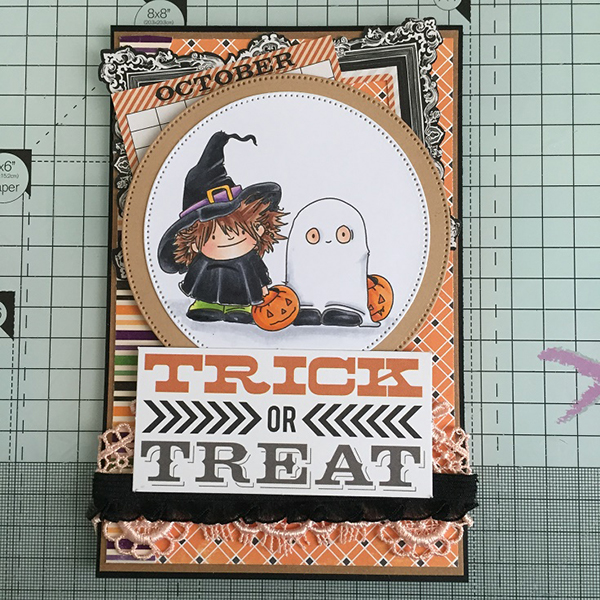 Stamping Bella DT Thursday: Create a Halloween Treat Bag with Sandiebella!