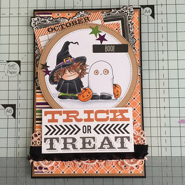 Stamping Bella DT Thursday: Create a Halloween Treat Bag with Sandiebella!