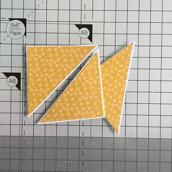 Stamping Bella DT Thursday: Make a Triangle Card with Sandiebella