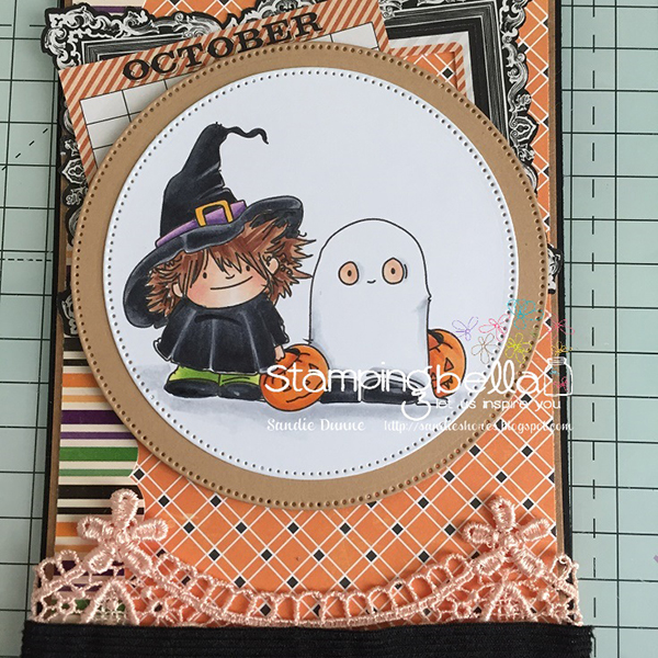 Stamping Bella DT Thursday: Create a Halloween Treat Bag with Sandiebella!