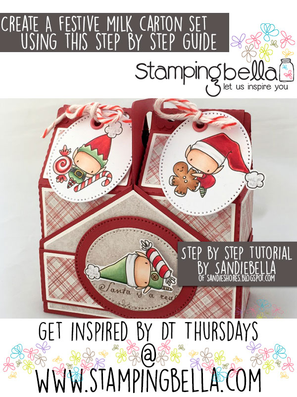 Stamping Bella DT Thursday Milk Cartons & Crate Tutorial