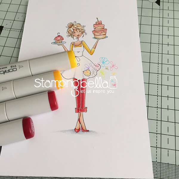 Stamping Bella DT Thursday Create a Double Pocket Card with Sandiebella