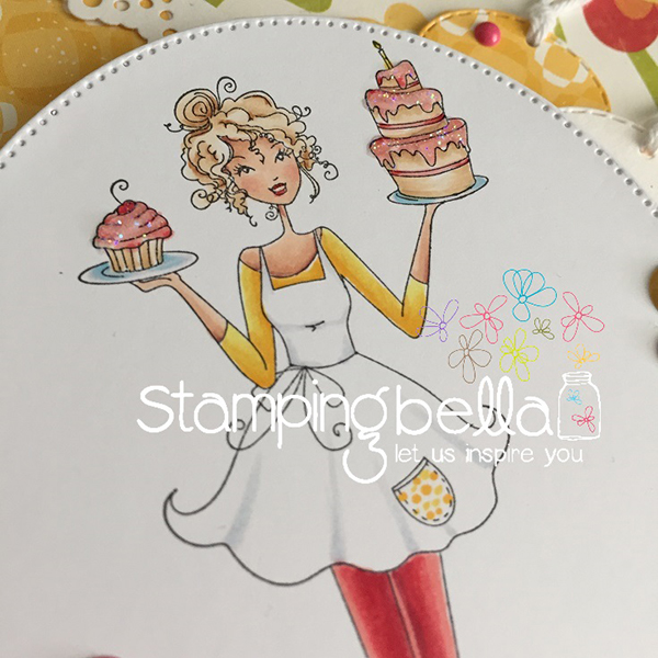 Stamping Bella DT Thursday Create a Double Pocket Card with Sandiebella