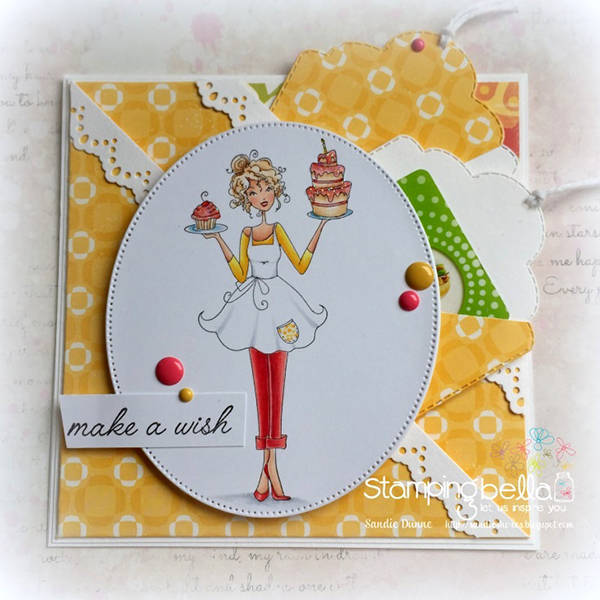 Stamping Bella DT Thursday Create a Double Pocket Card with Sandiebella