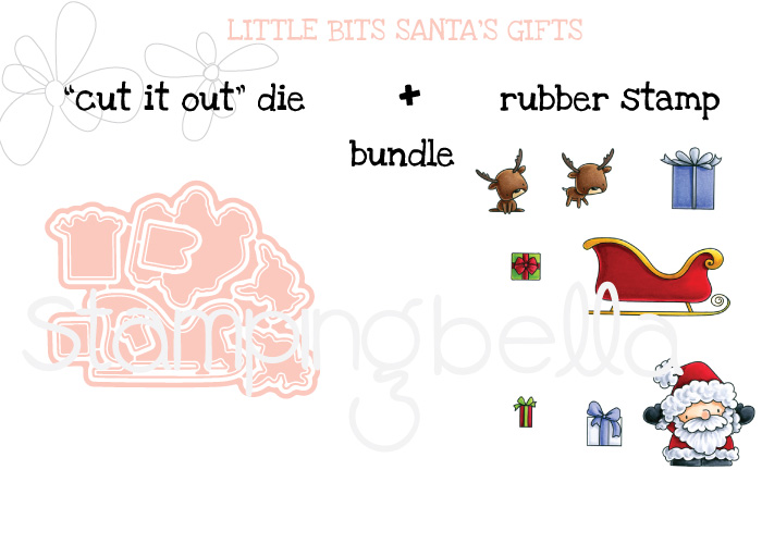 Stamping Bella BUNDLE: LITTLE BITS SLEDDING