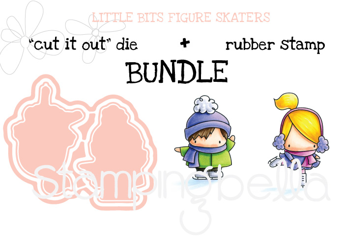 Stamping Bella sneak peek BUNDLE: LITTLE BITS FIGURE SKATERS