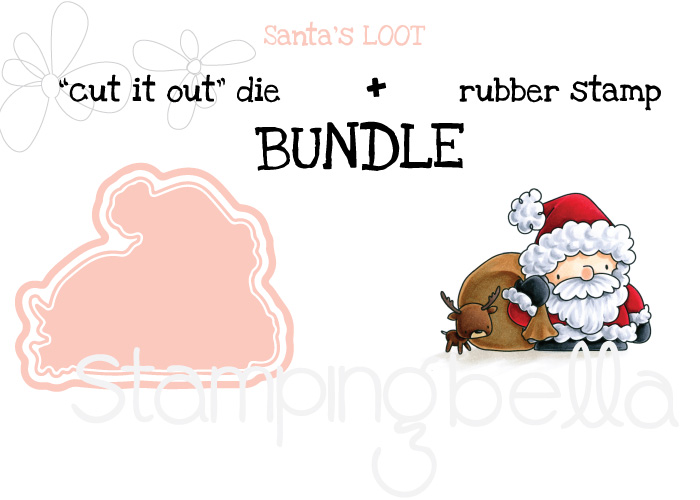 www.stampingbella.com BUNDLE FEATURED: THE LITTLES SANTA'S LOOT