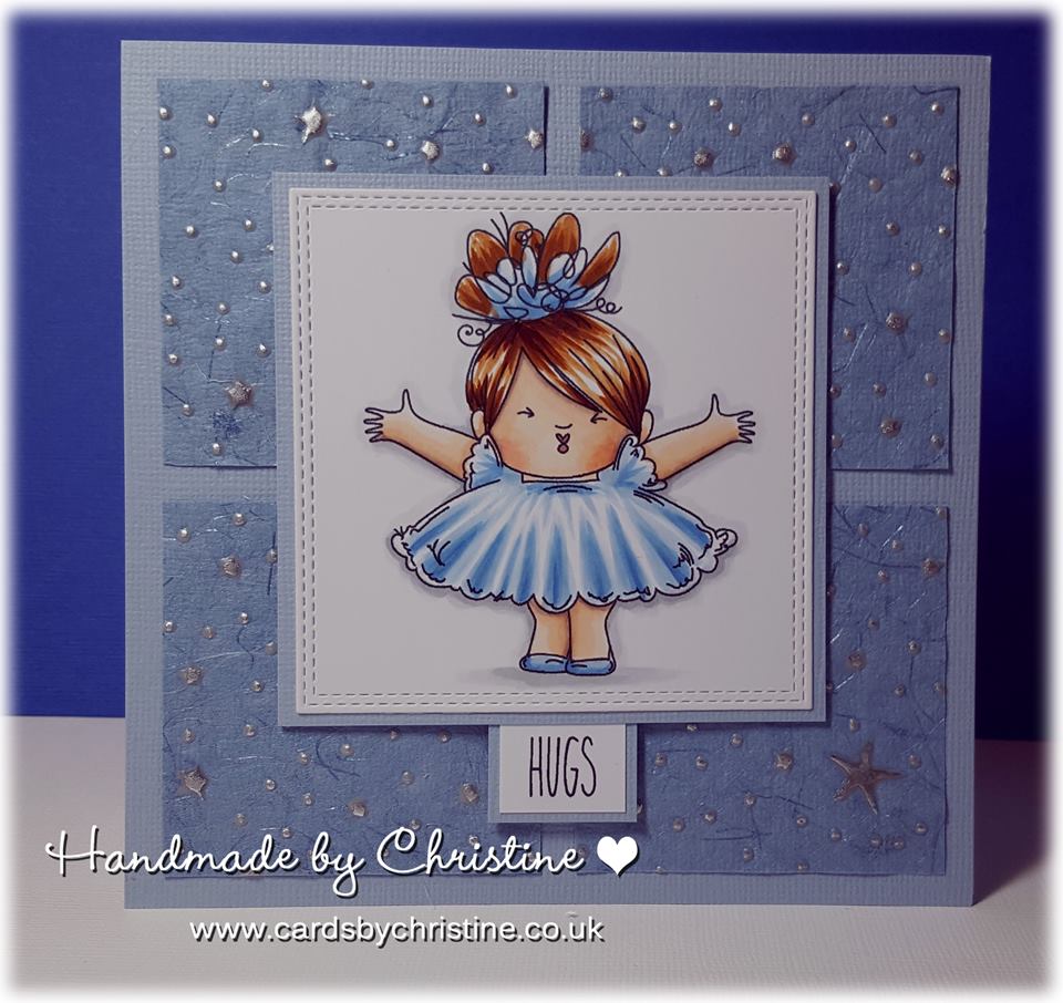 www.stampingbella.com- RUBBER STAMPS used: SMOOCHIE SQUIDGY, card made by CHRISTINE LEVISON