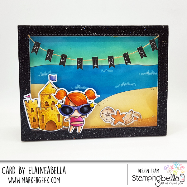 Marker Geek DT Thursday: Littles Summer Beach Scene Shaker Card with Video