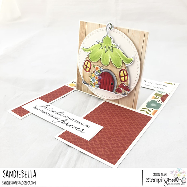 Stamping Bella DT Thursday Create an Impossible card with Sandiebella