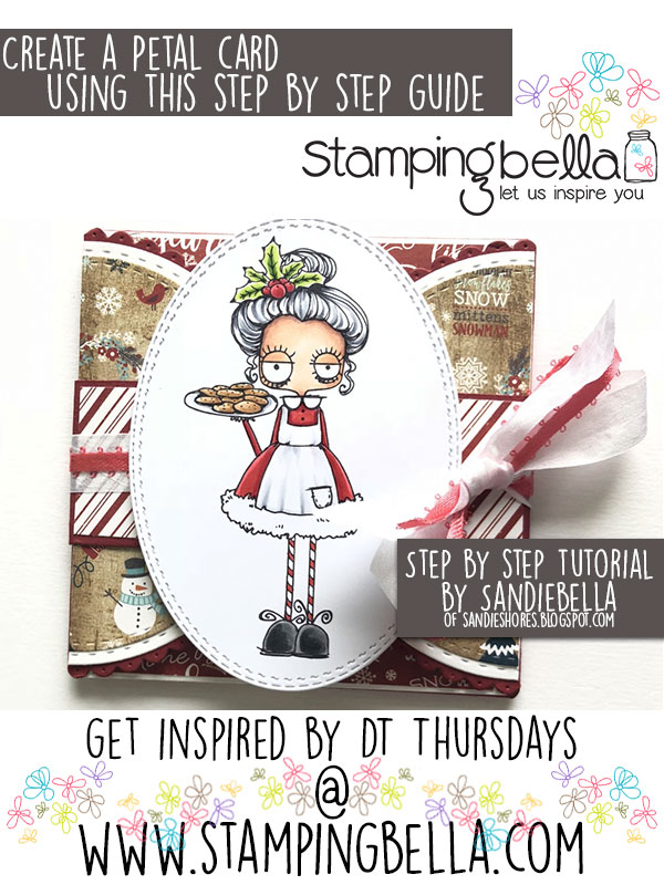 Stamping Bella DT Thursday Create a Petal Card with Sandiebella!