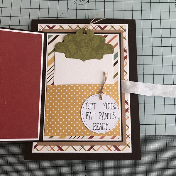 Stamping Bella DT Thursday: Create a Thanksgiving Pull Out Panel Card with Sandiebella!