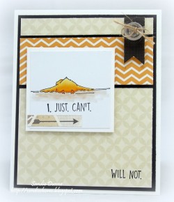 Stamping Bella The Chicks Who Couldn't Even rubber stamp. Click through to read the blog post!