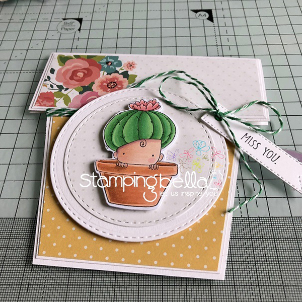 Stamping Bella: Thursday with Sandiebella Create a Flower Pot Card