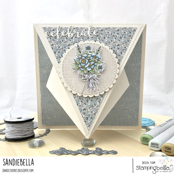 Stamping Bella: Thursday with Sandiebella - Create an Arrow Fold Card