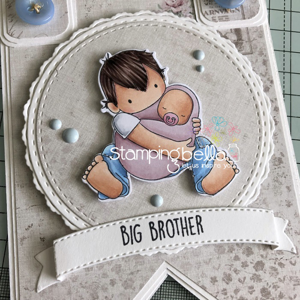 Stamping Bella: Thursday with Sandiebella - Create a Big Brother Jumper Card