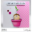 SPROUTED BABY RUBBER STAMP