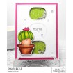 CACTUS BABY rubber stamp