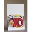 xo SQUIDGY  (set of 2 stamps)
