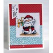 Santa has a PREZZIE (includes 2 rubber stamps)