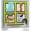 Frenchie, Scottie, POODLE and Dachsie rubber stamps (4 stamps)