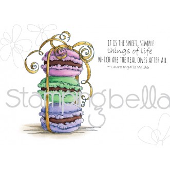Macaron BOUQUET (includes 2 stamps)