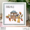 SNUGGLE OWLIES RUBBER STAMP