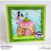 LITTLE BITS FAIRY HOUSE RUBBER STAMP