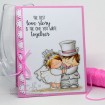 LOVE STORY SQUIDGIES RUBBER STAMPS (set of 3 rubber stamps)