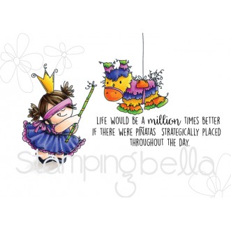 Pinata Squidgy RUBBER STAMPS (set of 3 stamps)