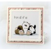 THE WALRUS, THE POLAR BEAR, and the PENGUIN STUFFIES rubber stamps