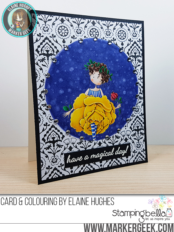 Stamping Bella - Stamp It Saturday - More Fun with Masking & Stamping!