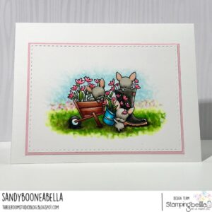 MINI FRENCHIE SET (includes 3 rubber stamps)