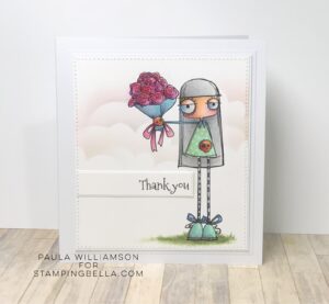 ODDBALL BOUQUET RUBBER STAMP