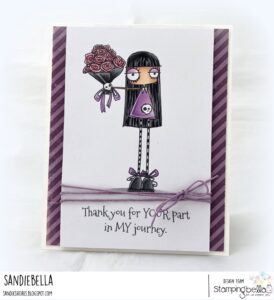 ODDBALL BOUQUET RUBBER STAMP