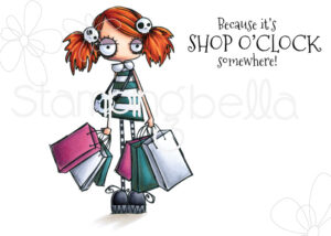 ODDBALL SHOPPER RUBBER STAMP