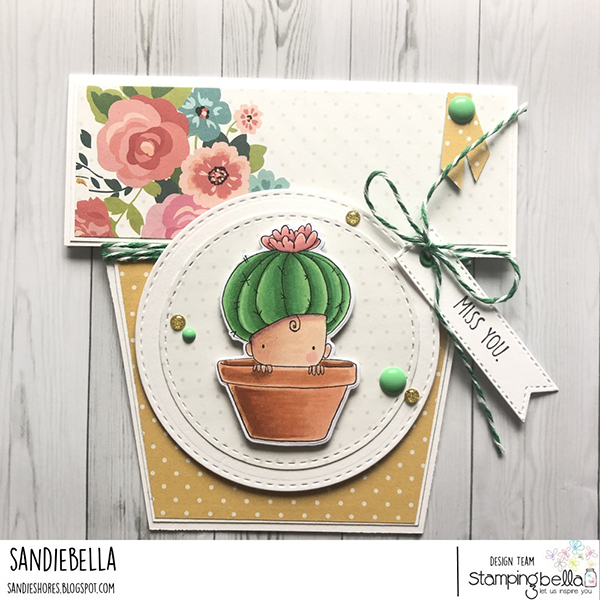 Stamping Bella: Thursday with Sandiebella Create a Flower Pot Card