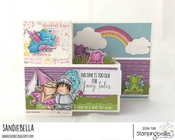 Stamping Bella: Thursday with Sandiebella - Create a Fairytale Pop Up Card