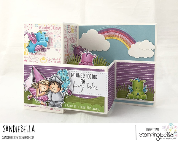 Stamping Bella: Thursday with Sandiebella - Create a Fairytale Pop Up Card