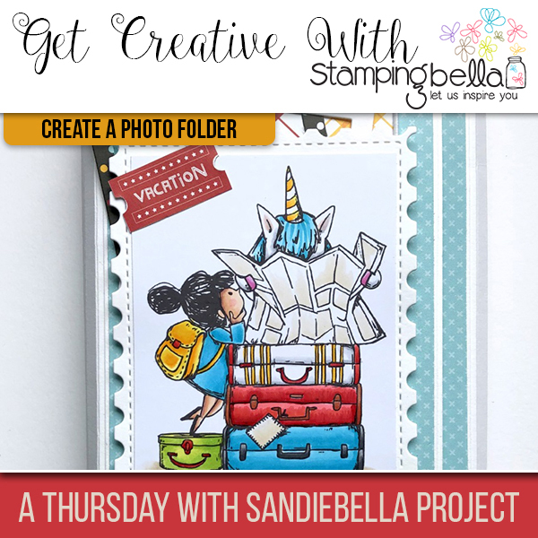 Stamping Bella: Thursday with Sandiebella - Create a Vacation Photo Folder