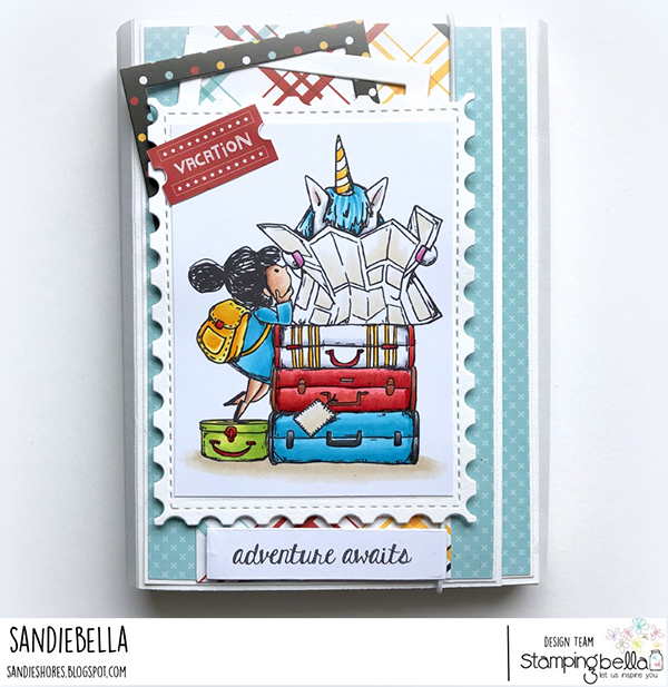 Stamping Bella: Thursday with Sandiebella - Create a Vacation Photo Folder