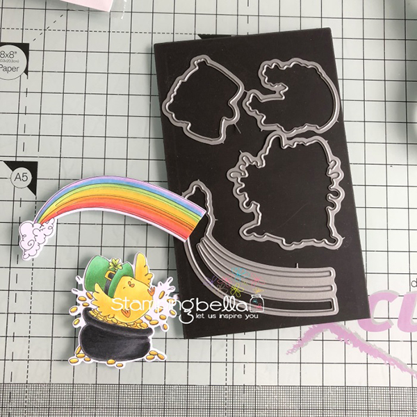 Stamping Bella: Thursday with Sandiebella - Create an Irish Chicks Tag Bag