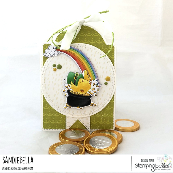 Stamping Bella: Thursday with Sandiebella - Create an Irish Chicks Tag Bag