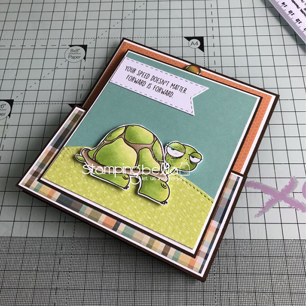 Stamping Bella: Thursday with Sandiebella - Create an Upright Z-Fold Card