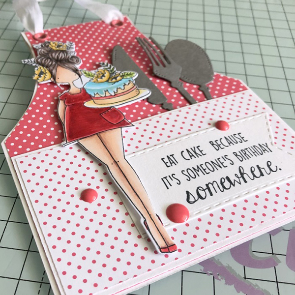 Stamping Bella: Thursday with Sandiebella - Create an Apron Card