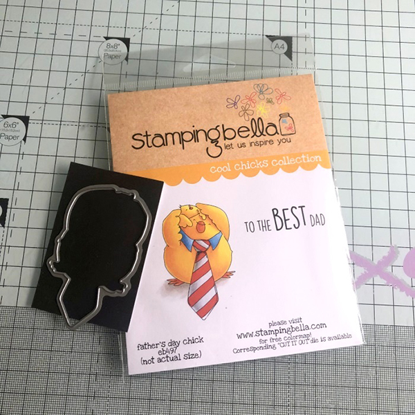 Stamping Bella: Thursday with Sandiebella - Create a Tie Shaped Gift Box featuring Father's Day Chick