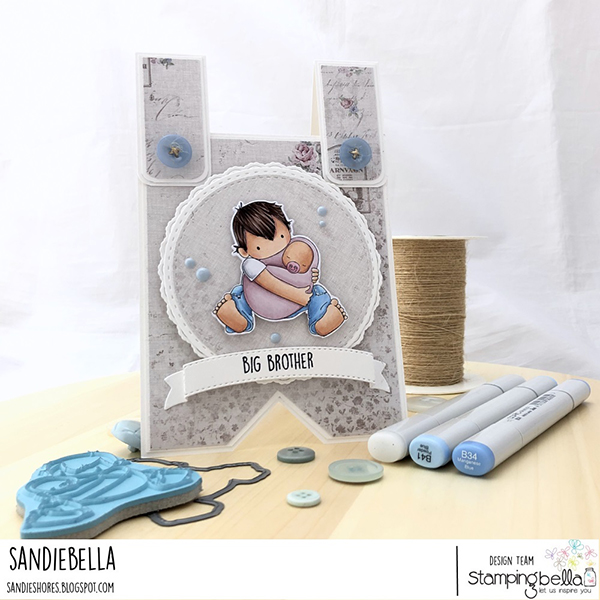 Stamping Bella: Thursday with Sandiebella - Create a Big Brother Jumper Card